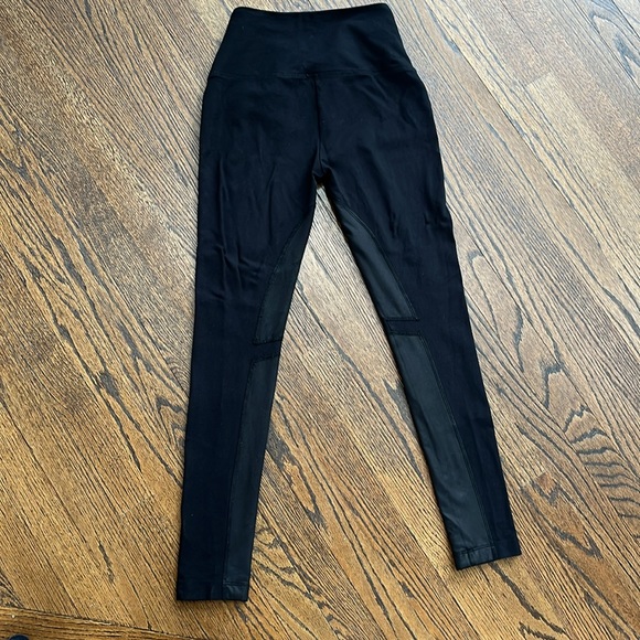 Lysse women’s Ponte Equestrian With Vegan Leather Patches - black - size small - Picture 4 of 5